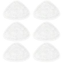 2/4/6pcs Triangle Shaped Replacement Pads, Compatible With 100 Steam Mop/Mop With Powerful Deep Cleaning Soft Microfiber Mop Replacement Cloths - Multicolor - View 10