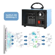NetHong 48000mg/H Ozone Generator Machine Home Industrial Air Purifier Ozonator Ozonizer - Blue Black - View 6