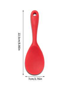 1pc Random Color Simple Rice Spoon, Practical Multipurpose,School Supplies - Multicolor - View 8