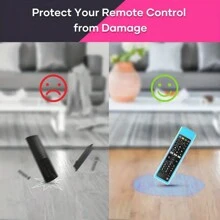 适用于 电视遥控器的夜光硅胶保护套，适用于 智能电视遥控器的遥控器盖 AKB75095307 AKB75375604 AKB74915305 - 黑色 - 查看 9