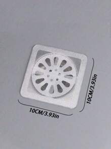 50 件一次性排水管盖、厨房和浴室毛发捕捉器、水槽滤网贴纸、防蝇硅胶过滤器、家庭浴室蟑螂和异味预防工具 - 彩色 - 查看 8