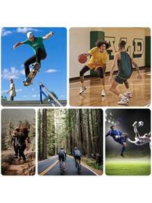 Football Socks,12 Pairs Men's Sports Socks, Cotton Mid-Calf Socks, Non-Slip, Breathable, Suitable For Football, Baseball, Basketball, Running - 彩色 - 查看 8