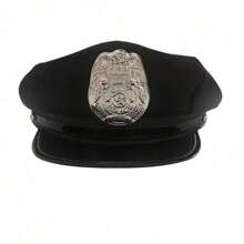 Police Costume Accessories Set, Police Uniform Role-Playing Costume, Party Decoration, Photo Props Prom