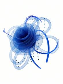 HITYfascinator 1 قطعة تيجان للنساء بتصميم زهري شبكي باللون الأخضر لاحتفالات اليوم الوطني الايرلندي ، صداع كوسبلاي حفلات الزفاف والشاي ، هدية عيد ميلاد ، قبعة سباق الخيل ، قبعة مع شريط وكليب قابلة للاستخدام بطريقتين