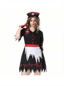 Women's Costumes - 黑色 - 查看 3