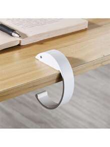 1pc Shaped Table Edge Hook Desk Side Hanging Bag Removable Office Handbag Holders Table Hooks Office Desk Organizer,Over The Door Organizer,Clothes Hook,Wall Coat Hanger,Wall Adhesive Hook,Wall Organizer,Hanger Set,Photo Frame Wall - Multicolor - View 19