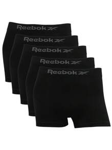 Reebok Kit 5 Original Adult Men's Premium Boxer Briefs - 黑色 - 查看 1
