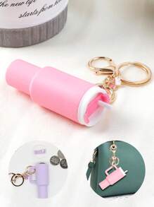 Bộ 1/3 móc khóa cốc mini dễ thương, móc khóa cốc mini, móc khóa chai nước giải khát mini, móc khóa cốc bập bênh mini đa năng có thể tháo rời, móc khóa di động đơn giản và phong cách, hoàn hảo để đựng son môi, tiền xu và chìa khóa, móc khóa cốc dễ thương, phụ kiện túi xách, phụ kiện túi xách phong cách Goth Y2k, dây đeo có ngăn đựng thẻ ID, phụ kiện túi xách, ý tưởng quà tặng cho bạn bè, em gái, giáo viên - Nhiều màu - Xem 11