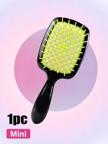 1支/2支迷你干湿两用透气梳，轻松梳理卷发，去除缠结，轻巧便携，适合所有发质。这款梳子是理发店、美容院、旅行必备的美发工具，也是返校季、度假旅行的理想之选。它适用于各种发质，是女性的必备美发用品。这款梳子可用于梳理头发、边缘梳、顺发梳等，是美发产品、美发工具、护发用品、卷发梳等产品的理想之选。它还可用于理发、美发设备、旅行等场合。 - 彩色 - 查看 4