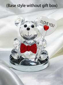 1Pc Crystal Bear Doll Series Đồ trang trí gấu thủy tinh tinh tế, Tượng dễ thương Trang trí nhà cửa, Quà tặng bộ sưu tập động vật để bàn, Hộp quà trang trí tinh tế Thời trang phổ biến Gấu pha lê dễ thương Ngày của mẹ, Ngày lễ tình nhân, Sinh nhật, Đám cưới Quà tặng sáng tạo thủ công, Quà tặng đi kèm đám cưới Trang trí máy tính để bàn, Trang trí phòng ngủ Phòng khách, Quà tặng cho bạn bè, Quà tặng Ngày của mẹ, Quà tặng cho giáo viên, Quà tặng cho bố mẹ - Nhiều màu - Xem 7