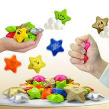 12/24 szt. upominków na przyjęcie wypełnionych gwiazdkami, zabawki squishy, duże wolno rosnące zabawki squishy, miękkie zabawki squishy kawaii animal na urodziny, wypełniacze do torebek upominkowych, wypełniacze pinaty, nagrody klasowe, nagrody karnawałowe (losowe)