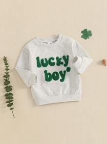 Newborn Baby Sweatshirts - 淺灰色 - 查看 7