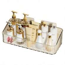 No-Drill Bathroom Shelf Toilet Rack Accessories Bathroom Storage Corner Shelve Kitchen Wall Dinding