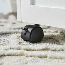 SoBuy Filing Cabinet, Filing Cabinet Trolley, Printer Table, Printer Stand, Mobile Pedestal Cabinet, Office Cabinet, White, Approx. 31x60x70cm (WxHxD), FBT150-W - White - View 9