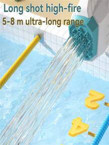 Children's High Capacity Pull Out Water Bubble Blaster Toy, Interactive Water Park Bath Toy - Multicolor - View 5