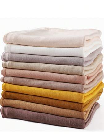 1 件弹力平纹头巾弹力头巾针织头巾都市发巾头巾纯色超柔软超长透气头带领带女士休闲