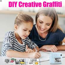 Kids Camera Instant Print,Children Instant Cameras That Print Photos,Christmas Birthday Gifts For Girls Boys Age 3-12,Portable Toy For 3 4 5 6 7 8 9 10 Year Old Toddler