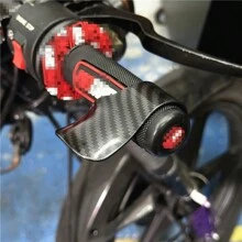 Motorcycle Carbon Fiber Throttle Booster Slip-Resistant Handle Control Assist Grip Bar Tool Auxiliary Booster Clamp - one-size - View 6