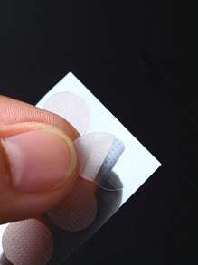 50/100 piezas Protector adhesivo invisible para perforaciones de oreja, accesorios para agrandamiento de lóbulos, pegamento para atrás de aros - Multicolor - Ver 9