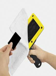 1/2/4/6pcs Replacement Pad Set Compatible With Karcher SC1, SC2, SC3, SC4, SC5, CTK10 Hand Scrubbers And Mops