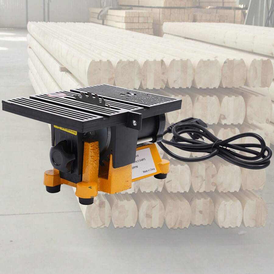 4" Mini Table Saw Circular Saw Cutting Wood Cutter Woodworking Bench Tool NEW - 1 - View 1