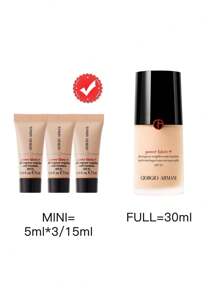 Giorgio Armani [Mini]  超長效持妝粉底液 #2 5ml*3/15ml 24小時長效持妝，打造柔霧妝感，輕盈配方，持久不暈染，抗汗、耐熱、防水，24小時持妝舒適 - Red #2 5ml*3 - 查看 2