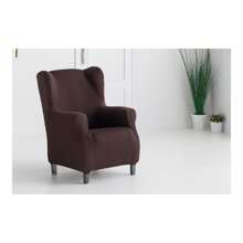 Ecommerc3 Housse de Protection Complète pour Coussin Rond et Facile à Installer - Housse Antidérapante et Super Ajustable pour Coussin Rond - Coussin Rond en Tissu Confortable et Ultra Doux 100% Fabriqué en Espagne - Rose bonbon - Voir 2