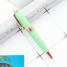 1pc Personalized Short Mini Pocket Pen, Engraved Logo Design, Cute Stationery For Office, School, Advertising Gift Back To School