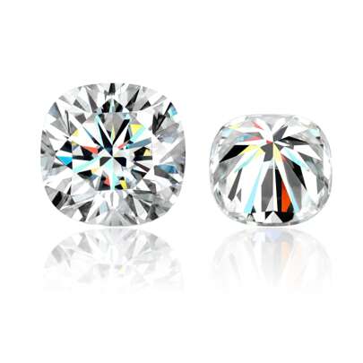 One 100% Moissanite White D Color Cushior Cut VVS1 Moissanite Loose Stone With GRA Certificate DIY