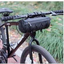 Bicycle Package Mountain Bike Front Beam Package Tube Tail Bag Waterproof Multi-Functional Riding Bag Portable Multi-Purpose Front Compact Package Body Travel Good Partner Highly Attractive Level Package Body Compact Round Easy To Carry With Shoulder Bag Use