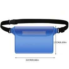 1 件防水游泳潜水包，PVC 腰包单肩包，水下手机壳，防水腰包 PVC 袋腰包，男女皆宜 - 彩色 - 查看 10