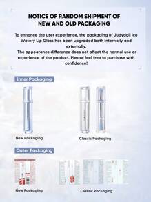 JUDYDOLL 水感唇釉 2.4g 冰鐵水光唇精華 鏡面唇釉 顯色護唇 不沾杯 適合個人使用、送禮、新手、海灘、旅行、假期、約會、學校、工作 - 06 苦蕎茶 - 查看 11