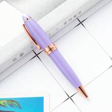 1pc Personalized Short Mini Pocket Pen, Engraved Logo Design, Cute Stationery For Office, School, Advertising Gift Back To School