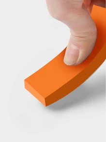 Stainless Steel Scratch Limescale Eraser,Magical Eraser Stainless Steel Stain Limescale Remover, Rubber Rust Cleaning Eraser For Knives & Pans Kitchen, Bathroom, Household (Orange) Perfect For Cleaning And Removing Water Stains And Rust From Appliances And Kitchenware