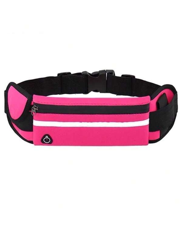 Pochete Unissex Impermeável Ultra Slim Cor Preto Fitness Para Celular Esportiva Antifurto Corrida Academia Bike Doleria  Ciclista Faixa Refletiva