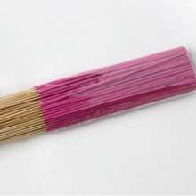 40pcs/Pack Incense Sticks - Lavender, Sandalwood, Jasmine, Sage, Rose, Milk, Dragon Blood - Natural Wooden Bamboo Sticks, Suitable For Aromatherapy, Yoga, Meditation, Home And Office Gifts Birthday Graduation