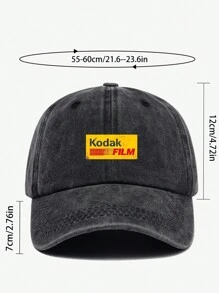 Vintage 90s Film Logo Baseball Cap, Plain Design, Multi-Color Options, Adjustable Size, Retro Truck Driver Hat, Outdoor Sun Protection Hat, Suitable For Casual, Entertainment, Hiking, Photography, Birthday, Holiday Gift