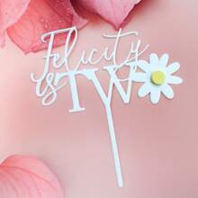 Customized Birthday Cake Decoration Banner, Kids Birthday Cake Decoration, Happy Birthday Cake Decoration, Customized Acrylic, Suitable For Any Occasion, Gift - Multicolor - View 5