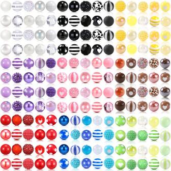 20 Adet Kalın Sakız Boncukları Odak Boncukları Kalem Boncukları Büyük Yapay Elmas İnci Boncukları Kalem Okul Takı Yapımı Anahtarlık El Sanatları Yapımı İçin Noel Boncukları