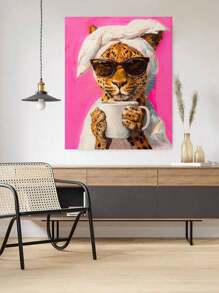 1 Set Leoprint DIY Ölgemälde Set für Frauen, sorgfältig gefertigtes Ölgemälde, um deine Persönlichkeit auszudrücken, wähle eines aus, um deinen Raum zu dekorieren, benutze Farbe, um dein Leben zu dekorieren und deine Persönlichkeit auszudrücken. Starte jetzt deine Kunsttour. 40*50CM