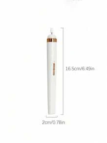 Pulidor Esmeril Uñas Taladro Para Uñas Inalambrico,Nail Polisher,Nail Drill para Uñas Profesional, Torno Electrico para Uñas (Portátil Taladro para Uñas de 3 Velocidades Limador de uñas Electrico) Para Uñas de Acrílico DIY Manicura Pedicura - Blanco - Ver 10