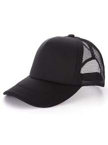 1pc Unisex Solid Color Baseball Cap, Summer Casual Versatile Adjustable Snapback Hat, Breathable Mesh, Sun Protection, Suitable For Outdoor Daily Use - MB154 - View 20