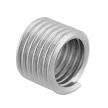 100Pcs 304 Stainless Steel Screw Wire Sleeve Thread Repair Insert Assortment Kit M6x1.0x1.5D - Silver - View 6