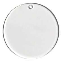 Transparent Acrylic Circles 50 PIECES For Keychain DIAMETER 5 Cm - 透明的 - 查看 1