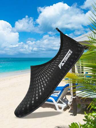 男士水鞋，适合赤脚游泳、潜水、冲浪、水上运动、泳池、沙滩、瑜伽