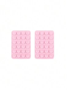 24pcs Universal Silicone Phone Suction Cup, Upgraded Extra Strong Adhesive, Silicone Anti-Slip Phone Suction Cup Holder, Rectangular Phone Suction Cup Stand, Shower Phone Holder, Support Vibrating Videos & Selfie, Multi-Color Options Compatible With IPhone, Android Phone, Gift For Birthday, Family, Friends Phone Stand, Phone Accessories