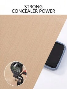 1 Pc PVC Kitchen Sticker, Modern Wood Grain Pattern Kitchen Wall Renovation Sticker