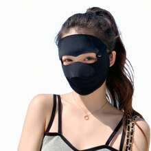 1pc UPF 50+ Face Mask For Women, Washable & Reusable, Suitable For Outdoor Running