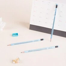 12pcs HB Pencils Set,With Sharpener Writing Pencil Study Practice Pre-Cut,Black, With Eraser Heads, HB Soft, Suitable For Office Use As Drawing, Writing, And Stationery Pencils - Includes A Pencil Sharpener Bonus,Back To School