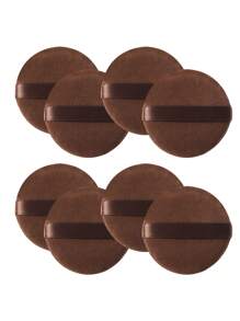 4/8/12/16PCS Makeup Puff Set Soft Circular Powder Puffs